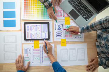 The designer team is designing the uxui system to make the uxui system work well on new phones and...