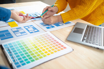 The designer team is designing the uxui system to make the uxui system work well on new phones and...