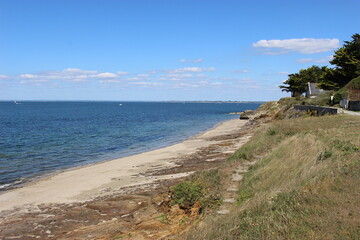 Piriac-sur-Mer : rivage sauvage et sentier des douaniers à Port-au-Loup