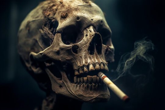 Portrait of Zombies smoke