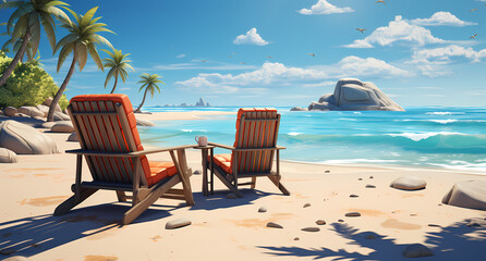 Beach theme background. Fantastic for your projects.
