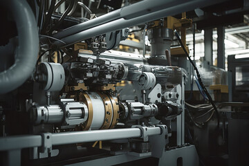 Fototapeta premium Hydrogen Production Machinery