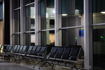 Airport Lobby at Palmerola International Airport, Comayagua, Honduras