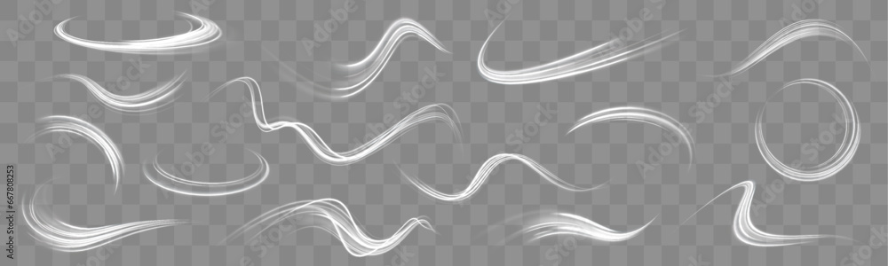 Poster colored shiny sparks of spiral wave. vector comet with large dust. falling star. rotating dynamic ne