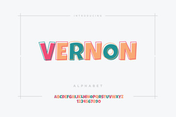 Abstract Fashion font alphabet. Minimal modern urban fonts for logo, brand etc. vector illustration