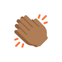 Clapping Hands: Medium-Dark Skin Tone
