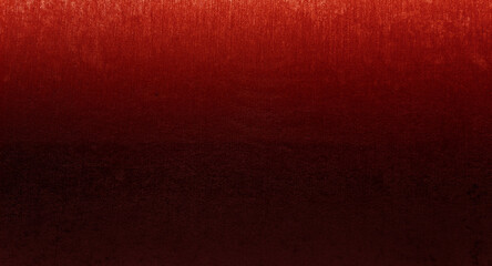 gradient background of dark black and coral red fabric wallpaper looks like metal use as...