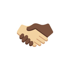 Handshake: Medium-Light  Skin Tone, Dark Skin Tone
