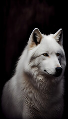 Obraz premium White Wolf