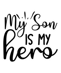 my son is my hero svg