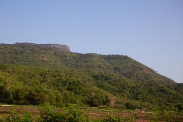 mountain view at phuluang mountain thailand