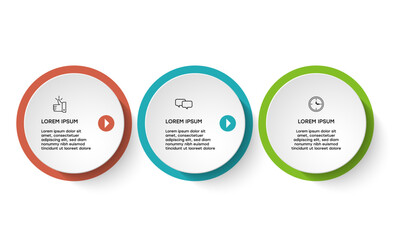 	
Infographic. Vector Infographic design template with icons and 3 numbers options or steps. Can be used for process diagram, presentations, workflow layout, banner, flow chart, info graph.