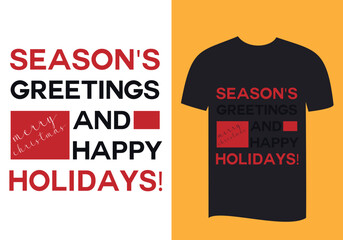 Merry Christmas lettering typography quote, Christmas t-shirt, Christmas tree design and ready for print
