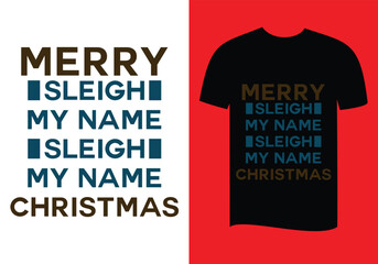 Merry Christmas lettering typography quote, Christmas t-shirt, Christmas tree design and ready for print
