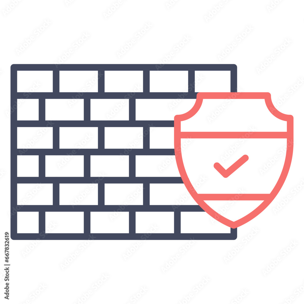 Poster firewall icon