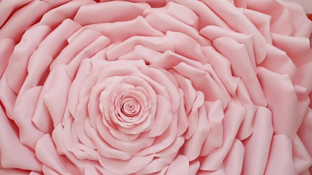pink artificial rose petals made from handmade paper