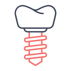 Tooth Implant Icon