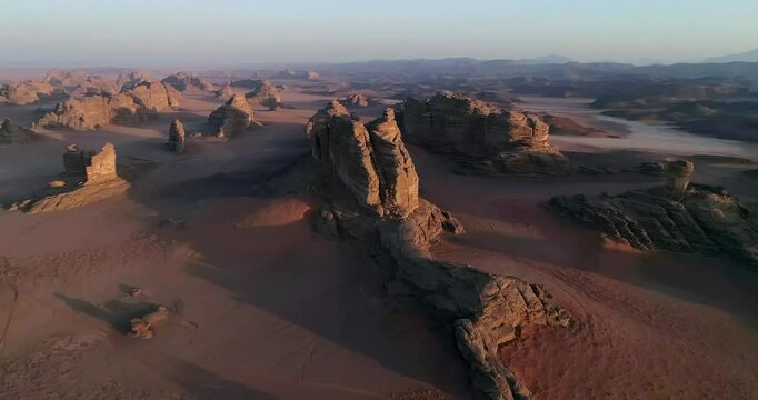 Mountains in NEOM, Saudi Arabia