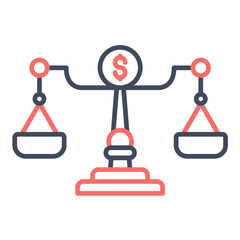 Money Scale Icon