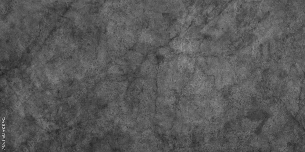 Wall mural black and white textured wall or concrete polished stone marble grunge, old and distressed black flo