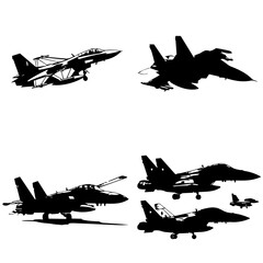airplane, plane, aircraft, jet, travel, sky, silhouette, aero plane, air, transportation,...