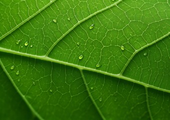 Leaf macro photography, background texture green leaf structure macro photography close up 
