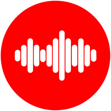 Icono de ondas de audio