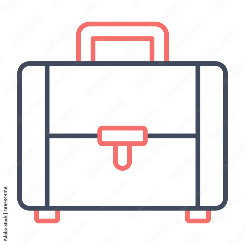 Wall mural Suitcase Icon