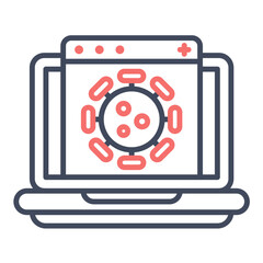 Virus Detection Icon