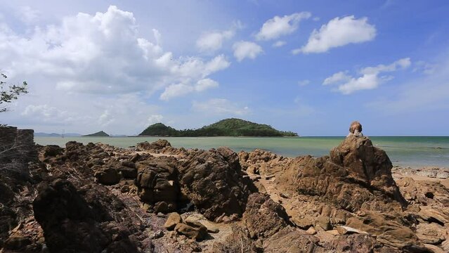 Scenic of Phithak Island in Lang Suan District Chumphon Province Thailand