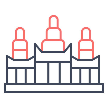 recommend clip art: Angkor Wat Icon