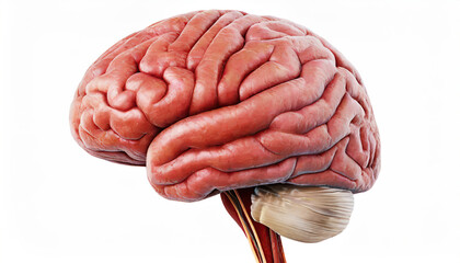 brain of the human body. 3d illustration