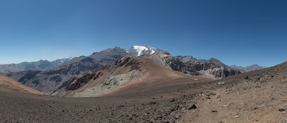 Fototapeta na wymiar Andes Centrales