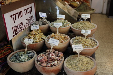 Bazaar of Old City of Jerusalem Israel
