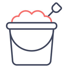 Sand Bucket Icon
