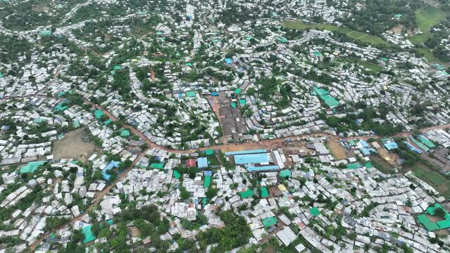 Hundreds of thousands Rohingya Refugees have fled to Bangladesh from Myanmar.