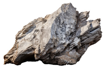 heavy rock isolated on transparent background, png file