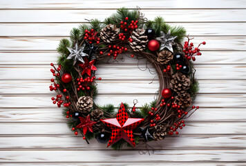 christmas wreath, Christmas decorations, chrismas symbol, New Year concept