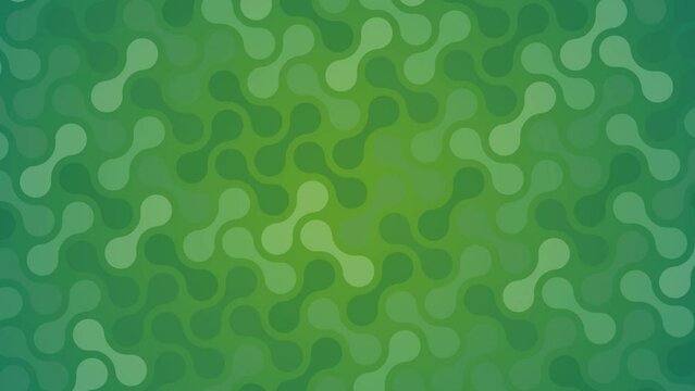 Rotate Green Meatballs Background Stock Video Effects
