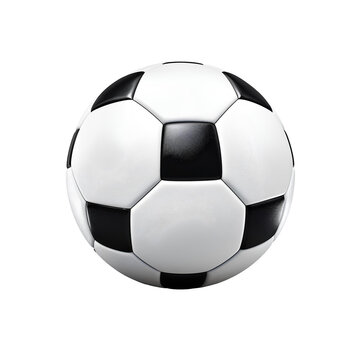 Soccer ball on transparent background PNG