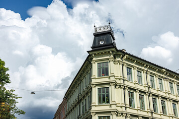 Old buildings and architecture in Oslo, Norway