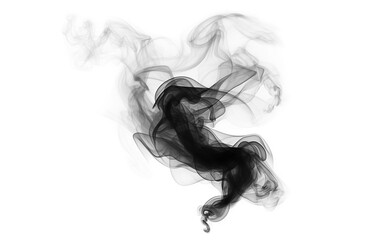 Black smoke, cut out