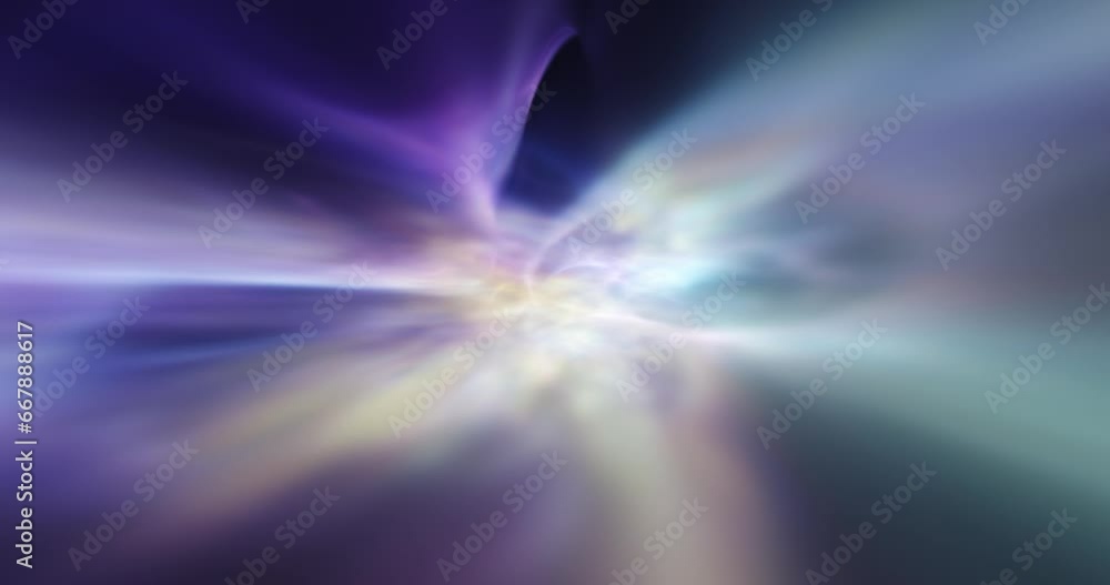 Poster futuristic nebula light in artistic universe loop motion background.