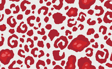 Abstract modern leopard seamless pattern. Animals trendy background. Color decorative vector stock illustration for print, card, postcard, fabric, textile. Modern ornament of stylized skin