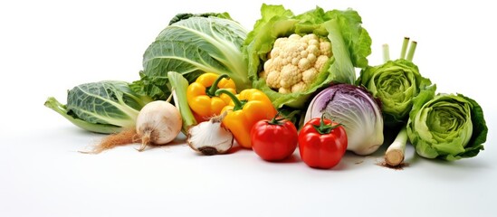 Vegetables marked with radiation alerts radioactive soil symbolizing nuclear danger environmental harm neutral background