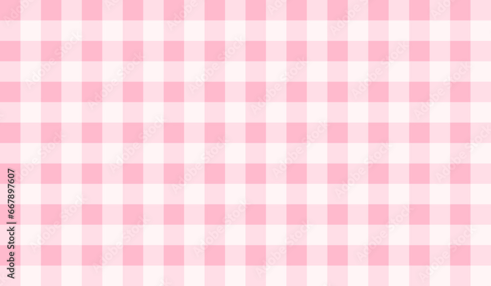 Poster vector seamless pattern. pink abstract checkered pattern. vector notebook texture. decoration banner