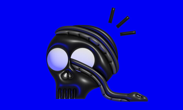 Halloween skull 