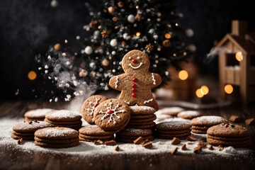 christmas gingerbread cookies