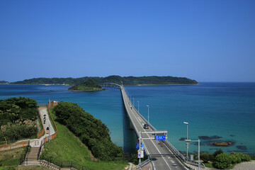 Fototapeta premium 山口県下関市 角島大橋