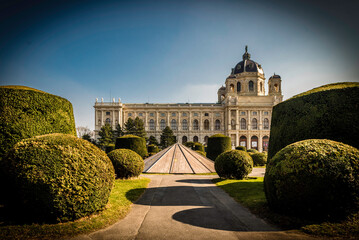 Walking in Vienna Old Town Street